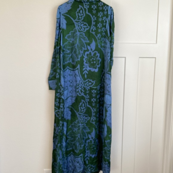 ❌Sold - Anthropologie Long-Sleeve Printed Shirt Dress Corey Lynn Calter - Picture 12 of 15